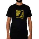 T-SHIRT SYMBOL BLACK/YELLOW