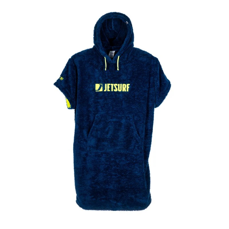 PONCHO MEN – BLUE/FLUO YELLOW